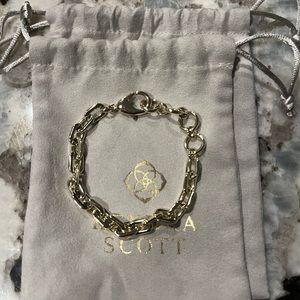 Kendra Scott gold link bracelet. NWOT